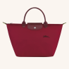 Longchamp –  Sac porté main Le Pliage green M